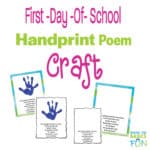 Hand Poem Activity For Back-To-School | Making The Basics Fun