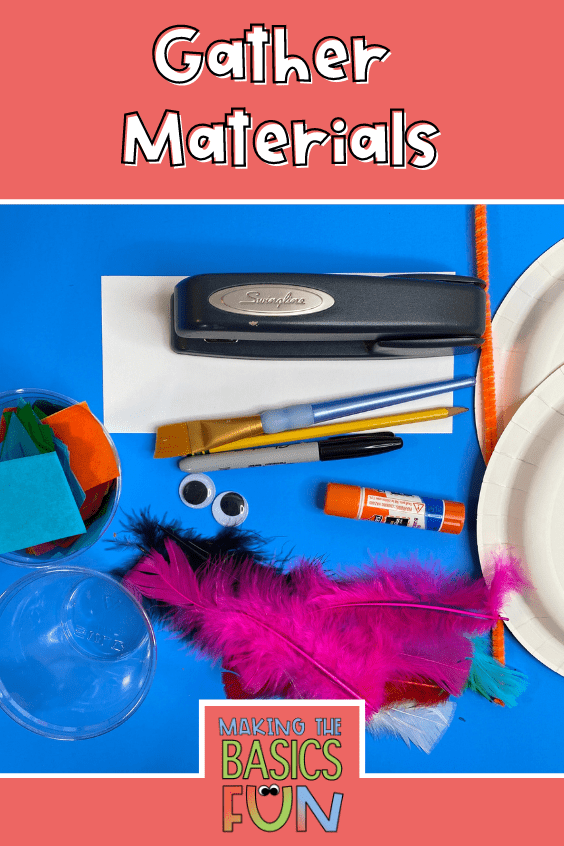 Easy Spring Craft With Bleeding Tissue Paper